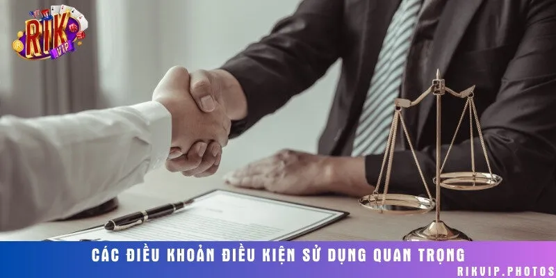 Tổng hợp nội dung trong điều khoản điều kiện ở cổng game