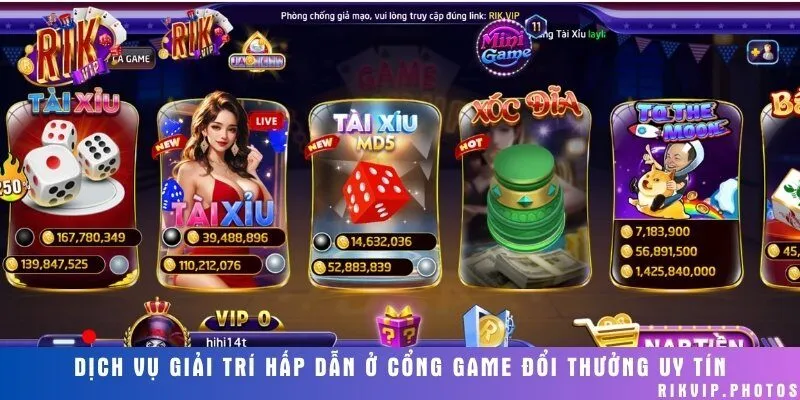 Tổng hợp những chuyên mục giải trí hấp dẫn của cổng game