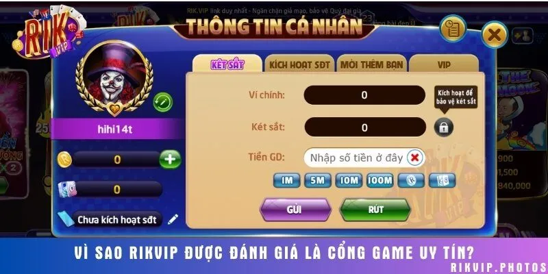Lý giải nguyên nhân vì sao Rikvip được đánh giá cao như vậy
