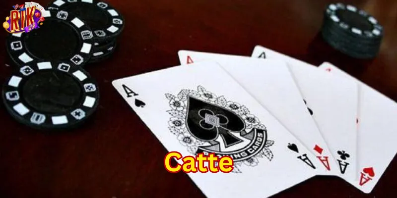 Chi tiết diễn biến 6 vòng chơi bài Catte
