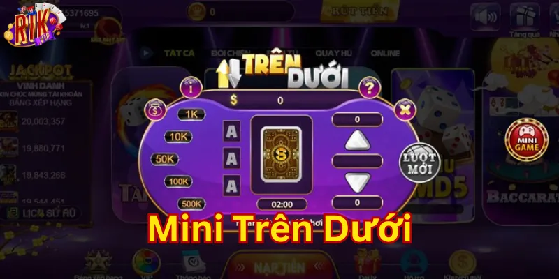 Kinh nghiệm tối ưu chiến thắng cho Mini Trên Dưới