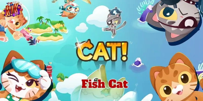 Giao diện game Fish Cat sống động