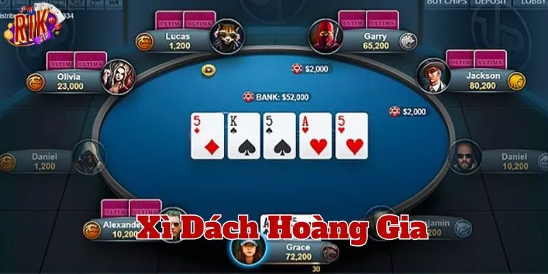 Quản lý vốn Xì Dách Hoàng Gia để thắng lớn