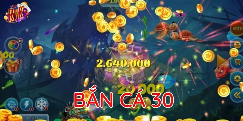 Vũ khí tối tân trong Bắn Cá 30